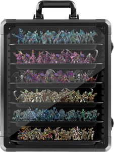 Étui de rangement miniature, cadre <span class=keywords><strong>en</strong></span> alliage d'<span class=keywords><strong>aluminium</strong></span> et fenêtre transparente pour l'affichage et le transport sécurisé, étui de transport miniature - Product Image 1