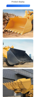 Bucket Excavator Batu Tahan Lama untuk Pertambangan, Gigi Penggali Batu untuk Konstruksi, untuk Excavator 3-45T, Dijual Murah