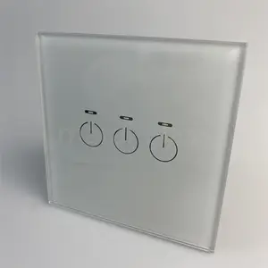 Hot Sales Smart Switch Panel Glass Concave Touch Panel Glass