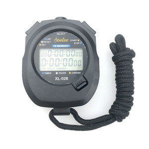 XL-026 Electronic Stopwatch 3 Row 30 Memory Digital Timer For Sports Training And Timing - Product Image 4