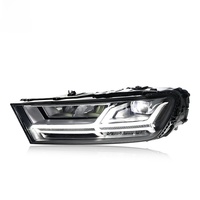 Phares à lentille de projecteur LED matriciels de style aéronautique haut de gamme pour Audi Q7 4M 2016-2019 avec DRL