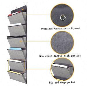 Organizador de Archivos para Colgar en la Puerta, Incluye Colgadores, Organizador de Papeles para Scrapbooking, Organizador de Carpetas de Oficina - Product Image 3