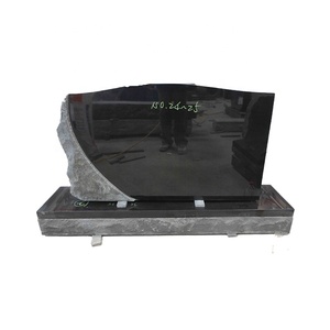 Hot Sale Headstone Monument <strong>Memorial</strong> Black <strong>Stones</strong> <strong>for</strong> <strong>Graves</strong> American Style Granite Monument - Product Image 1