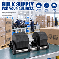 Haltères octogonaux réglables en fonte de 20 kg pour le remodelage corporel, équipement de fitness commercial pour salle de sport, vente en gros