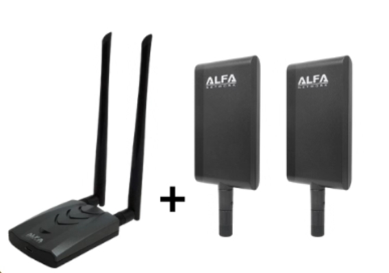 เสาอากาศ APA-M25 กำลังขยายสูง 2 ต้น