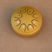 3 & 6 Inch Mini Steel Tongue Drum Kids Ethereal Percussion Musical Instrument Children Gift
