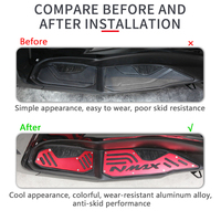 Convient pour NMAX155 Nmax 155 coussinet de pied en alliage d'aluminium modifié 2020-2024 V2 pédale de repose-pieds antidérapante pour moto