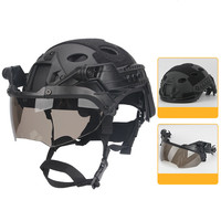 Casque tactique MUCHAN, masque, ventilateur, combinaison, CS, casque de protection pour la chasse, la moto