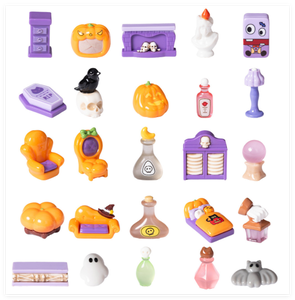 Halloween bougie bouteille de médecine tapis réfrigérateur corps oreiller cadre TV Lam chaise canapé armoire fantôme roi corbeau 3D résine meubles - Product Image 6