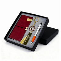 Chine Logo de luxe personnalisé gravé or décapsuleur cahier cadeau Note stylo ensemble cadeaux de mariage pour invités Souvenirs