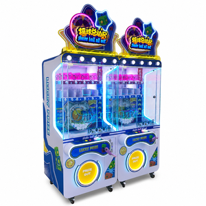 เครื่องเกมส์อาร์เคดแบบเขย่าลูกบอล รุ่น All Out แบบหยอดเหรียญ แจกของรางวัล พร้อมไฟ LED ตัวเครื่องโลหะ รับประกัน 1 ปี เหมาะสำหรับห้างสรรพสินค้า - Product Image 3