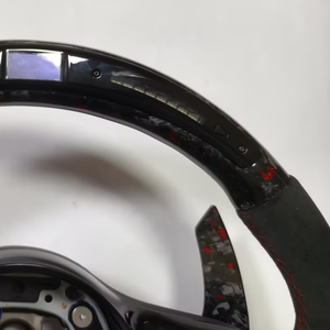 Volante in Carbonio Forgiato per <span class=keywords><strong>Mercedes</strong></span> <span class=keywords><strong>Benz</strong></span> W204 <span class=keywords><strong>W205</strong></span> W212 W214 W215 AMG - Product Image 4