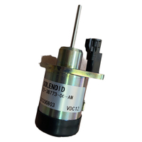 Solénoïde d'arrêt de carburant 25-38773-00 pour unités Carrier Kubota/X2/X4, pièces de rechange HVAC, électrovanne de carburant