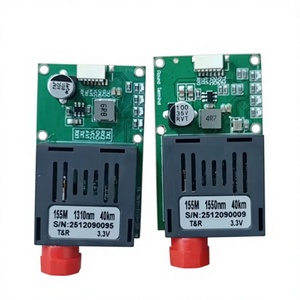 ตัวรับส่งสัญญาณออปติคอลแบบ Single Mode BIDI TTL คุณภาพสูง 20 กม./40 กม./60 กม. 3.3V 155M พร้อมตัวแปลงสัญญาณ SBUS/CRSF สำหรับโดรน FPV - Product Image 1