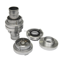 Selang tembak ekor pendek Storz sambungan tembaga/aluminium Aloi tipe Storz tempa ekor panjang fitting ujung selang api ukuran