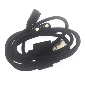 USB DC Cable2.54mm ชาร์จแม่เหล็ก USB 1ถึง2พิน Pogo ขั้วต่อสายแม่เหล็กตัวผู้สำหรับนาฬิกาอัจฉริยะ <span class=keywords><strong>GT88</strong></span> G3 KW18 GT68 Y3 - Product Image 4