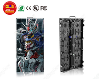 Écran LED d'extérieur P2.9 à taux de rafraîchissement élevé, boîtier en aluminium moulé sous pression, carte PCB HUB, mur vidéo