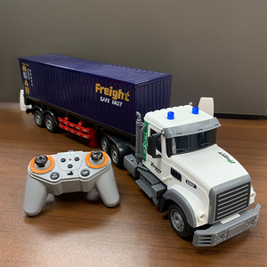 2.4GHz RC xe tải RC xe đồ chơi điều khiển từ xa hậu cần vận chuyển xe tải đồ chơi nhựa điều khiển từ xa Container xe tải đồ chơi - Product Image 3