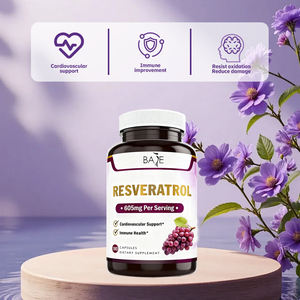 ओएम/ओटम प्राकृतिक शुद्ध कार्बनिक रेस्वेराट्रोल कैप्सूल मस्तिष्क फोकस हर्बल सप्लीमेंट - Product Image 3