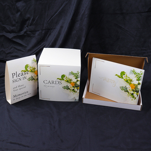 Hardcover Black Condolence <strong>Memory</strong> Table <strong>Card</strong> in Loving <strong>Memory</strong> <strong>Funeral</strong> Guest Book Sets for Custom Printing - Product Image 3