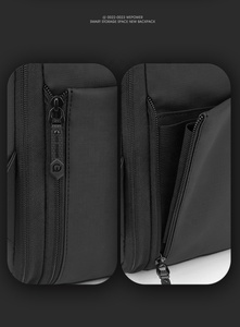 Mochila Inteligente Expandible para Viajes, Mochila de Negocios para <span class=keywords><strong>Hombre</strong></span>, Mochila de Viaje para Portátil con Puerto de Carga USB - Product Image 4