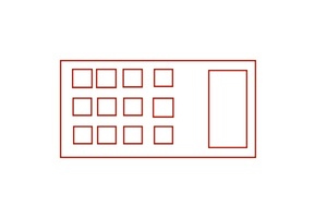 Carrito de Comida Moderno de Madera Echo, Barra de Aperitivos Portátil <span class=keywords><strong>para</strong></span> Servicios de <span class=keywords><strong>Catering</strong></span> en Exteriores, Hoteles y Parques con Diseño de Paneles de Madera - Product Image 2