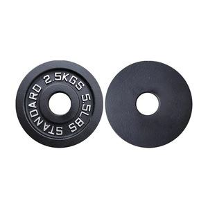 2024 Wholesale Hot Sales Gym Equipment Barbell Black Rubber Bumper Plates Weight Plates Bumper Plate Set Lbs - Product Image 3