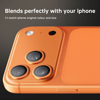 Protection d'objectif d'appareil photo en métal mat 3D 9H anti-traces de doigts et anti-reflets pour iPhone 17 18 Pro Max Air Duo (vente en gros)