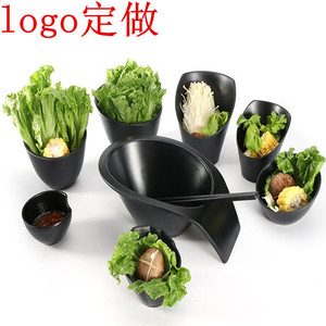 ถาดเสิร์ฟเห็ดแบบหนา ทำจากพลาสติก สำหรับใช้ในโรงแรมและร้านอาหาร สีพื้น - Product Image 2