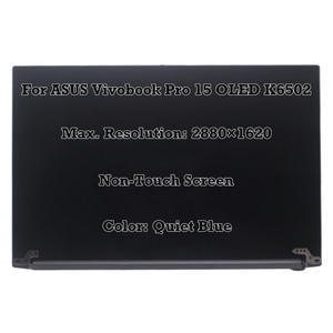 หน้าจอ LCD สีน้ำเงินขนาด <span class=keywords><strong>15</strong></span>.6 นิ้ว สำหรับเปลี่ยนใส่แล็ปท็อป ASUS <span class=keywords><strong>Vivobook</strong></span> <span class=keywords><strong>Pro</strong></span> <span class=keywords><strong>15</strong></span> รุ่น K6502V/VJ/VU/VV  ชุดจอแสดงผลแบบประกอบสำเร็จ (ไม่รวมจอ) - Product Image 3