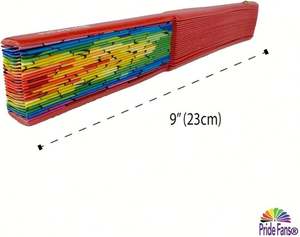 Abanicos de Mano de Madera Personalizados al por Mayor 2019 con Logotipo, Abanicos de Madera Hechos a Mano con Girasoles para Mujer - Product Image 5
