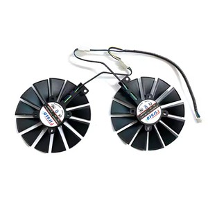 ใหม่สำหรับ Asus <span class=keywords><strong>Radeon</strong></span> RX580 570 <span class=keywords><strong>470</strong></span>การ์ดจอแบบ Dual /strix Gaming OC อะไหล่สำหรับ PLD10010S12HH การ์ดจอ FDC10M12S9-C T129215SM - Product Image 6