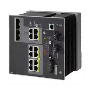 Commutateur Ethernet industriel CiscoS série 4000 IE-4000-8GT8GP4G-E 8 ports Gigabit PoE+ Garantie 1 an SNMP QoS - Product Image 4