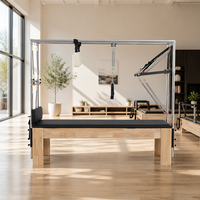 Cadillac de fitness professionnel haut de gamme en bois massif de chêne, design moderne de luxe, construction stable, certifié CE
