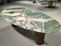 Dalles de cristal de fuchsite, quartzite botanique, cristallo, pour plan de travail de cuisine, revêtement de sol, revêtement mural, design d'intérieur
