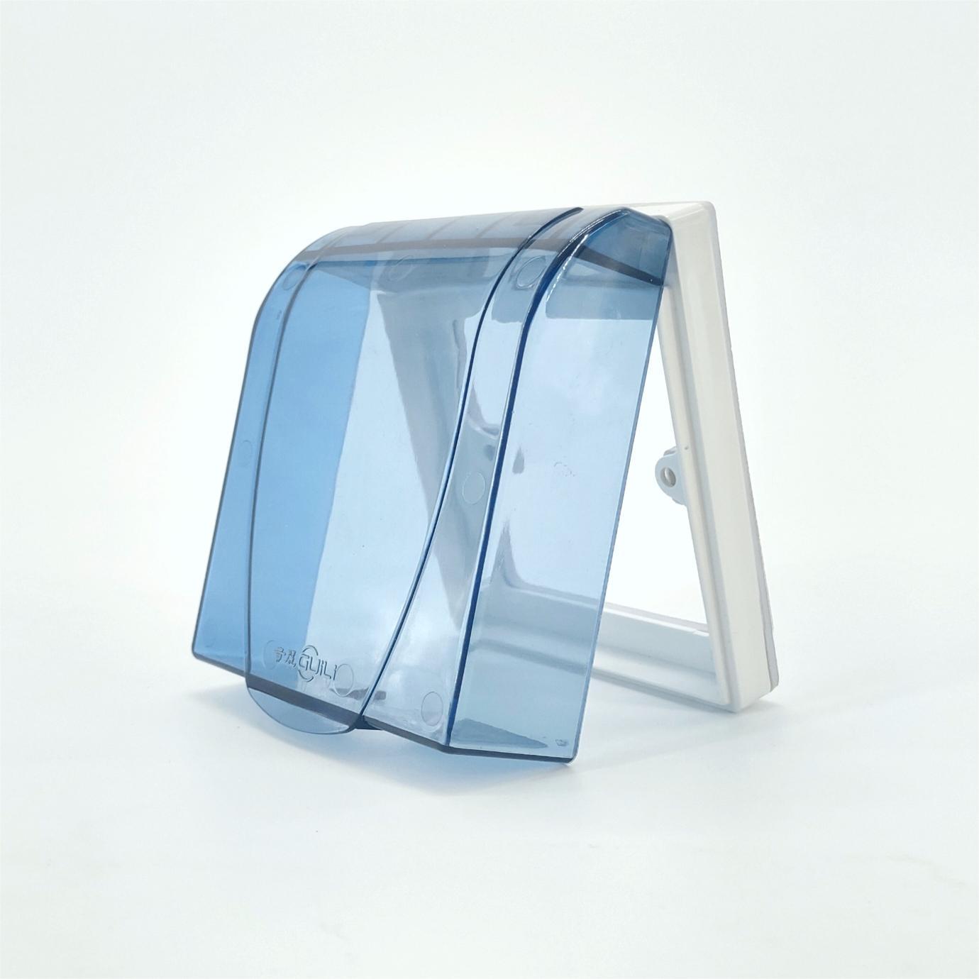 Bleu transparent
