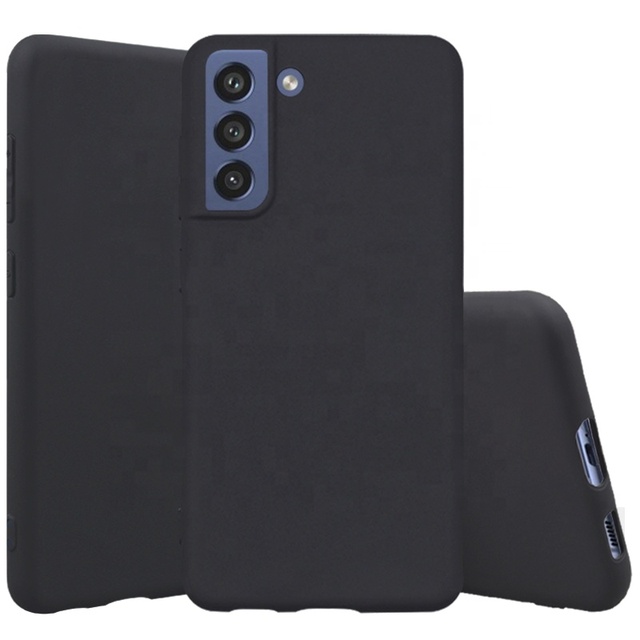 Weview OEM 1.2mm 1.5mm Matte Soft TPU Leather Phone Case with Screen Protector for Samsung for Galaxy S24 23 Plus Ultra