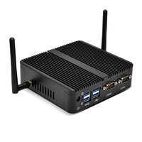 Computadora de Escritorio Más Económica Topton, Mini PC Sin Ventilador Celeron J4125 NUC con Doble RS232, Doble LAN, Computadora Industrial, Thin Client