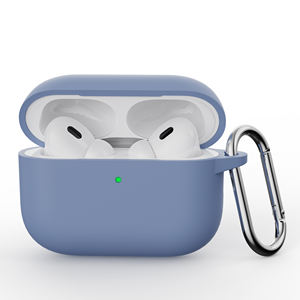 Coque en TPU multicolore en silicone souple pour <span class=keywords><strong>Airpods</strong></span> <span class=keywords><strong>Pro</strong></span> 3 2025 avec mousqueton en métal - Product Image 1