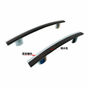 Modern <b>Walnut</b> <b>Cabinet</b> Handles Bar Shape 96mm Hole Spacing Furniture <b>Cabinet</b> Doors - Product Image 2