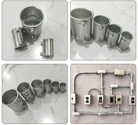 Raccord EMT basse pression 1/2 pouce en zinc moulé sous pression, résistant à la corrosion, pour accessoires de tuyauterie rigide IMC