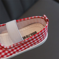 1-8 ans fraise toile chaussures fille décontracté baskets enfants chaussures princesse enfants filles chaussures pour étudiant