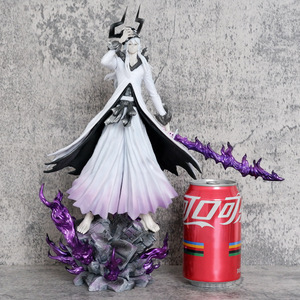 Figurine d'action de haute qualité 32 cm <span class=keywords><strong>Bleach</strong></span> Anime, Statue de poupée anime, Modèle de figurine <span class=keywords><strong>Ichigo</strong></span> <span class=keywords><strong>Masque</strong></span> Cornu Mugetsu, Jouet - Product Image 3