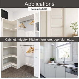 10mm 12mm 15mm 16mm 18mm 4x8 trắng hai mặt ván melamine <span class=keywords><strong>MDF</strong></span> để trang trí - Product Image 5