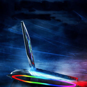 <span class=keywords><strong>Refroidisseur</strong></span> d'ordinateur <span class=keywords><strong>portable</strong></span> de jeu RVB support de support réglable pour ordinateur <span class=keywords><strong>portable</strong></span> 4000 tr/min coussin de refroidissement <span class=keywords><strong>silencieux</strong></span> pour Lenovo Legion Y7000 W541 fabriqué en plastique - Product Image 4