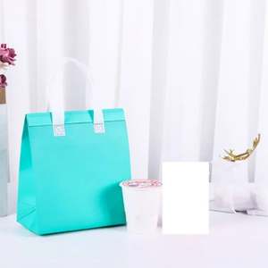 Bolsa Térmica Reutilizable para Alimentos, Bolsa de Picnic, Bolsa de Compras, Bolsa Refrigerante de Tela No Tejida para Alimentos - Product Image 6