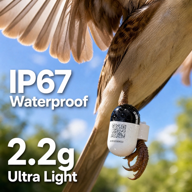 2.2g Ultra-Light BT Tracker for Racing and Homing Pigeon, Competitive Flight Locator