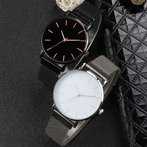 Orologio da Polso Unisex Minimalista di Lusso in <span class=keywords><strong>Acciaio</strong></span> Inossidabile 40mm Senza Logo, Vendita Calda - Product Image 2