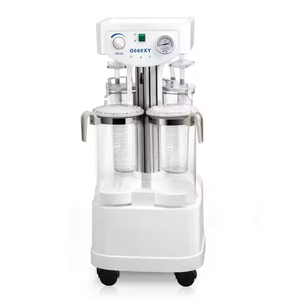 Aspiratore di emergenza <span class=keywords><strong>usato</strong></span> medico vasetto 4000ml 2000ml portatile 80L/min aspiratore elettrico con doppio flacone - Product Image 3