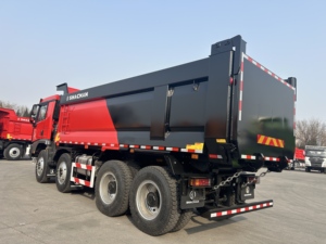 Low Price Reliable SHACMAN X5000 8x4 Dump Truck Bottom10 Side8 Cummins Engine Fast Gear Water <b>Conservancy</b> Project Truck - Product Image 4